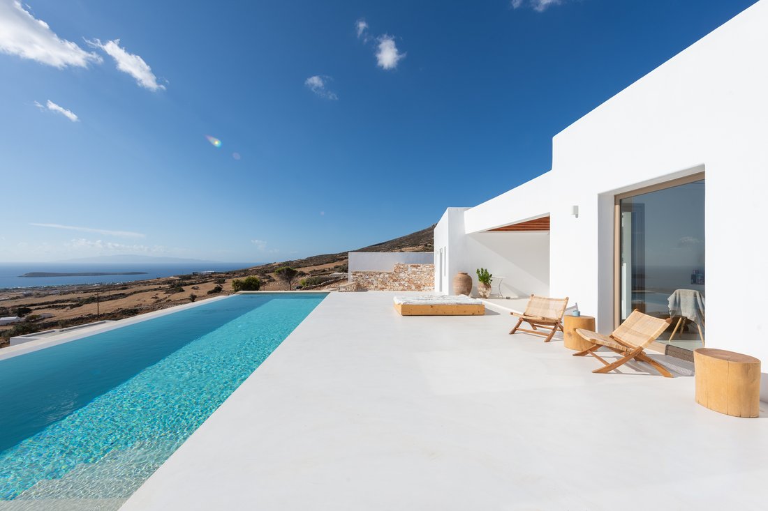 Spectacular View Of The Paros Countryside