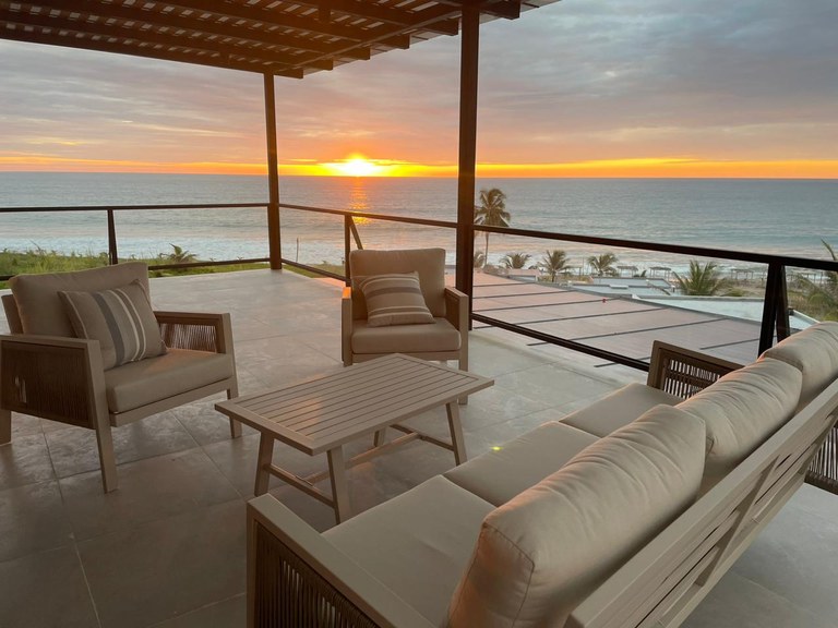 Costa Sol #T3-1B: Incredible Condo for Sale with garden and Ocean View in Gated Beachfront Community in Cojimíes, Manabí