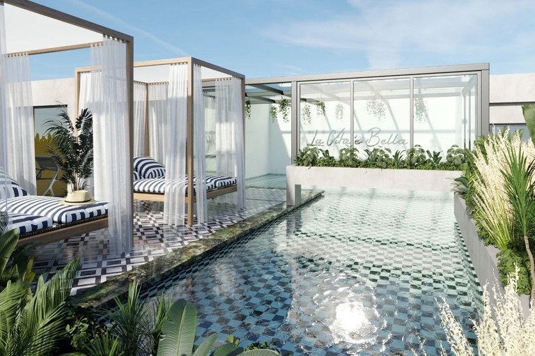 IBIS MILÁ #1B: Elegant apartment for sale with 2 bedrooms, in the exclusive residential development of Lomas de Monteserrín in Quito