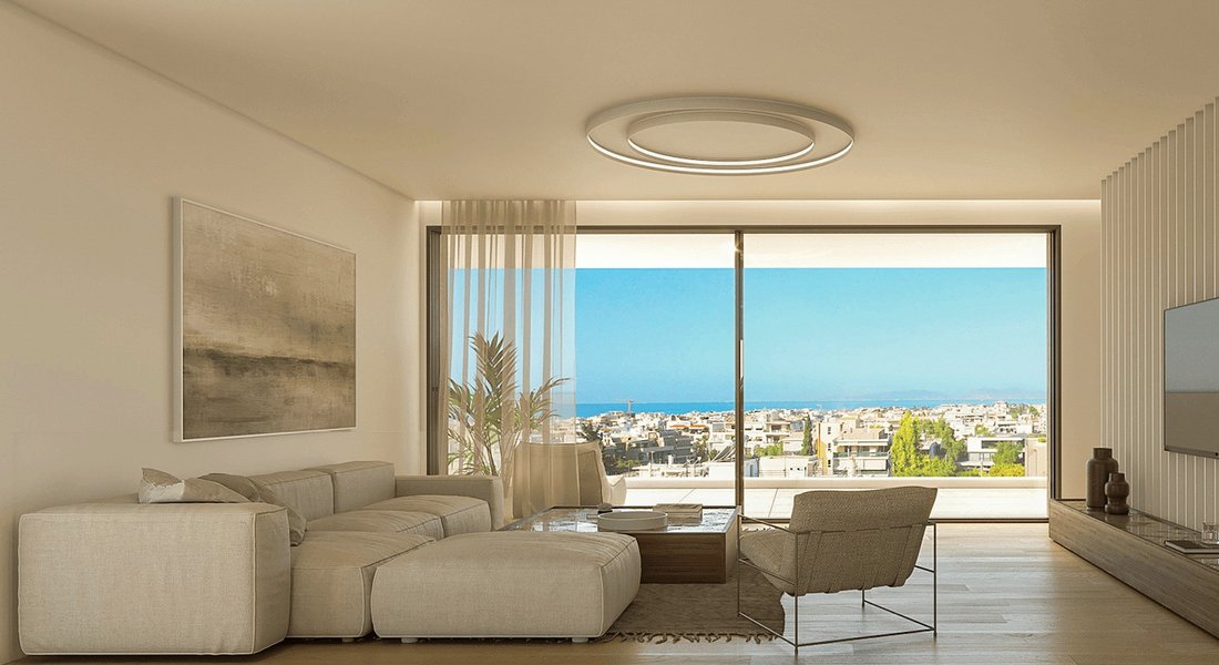 Luxurius Maisonette For Sale In Glyfada, 171 Sq.M. With Sea View