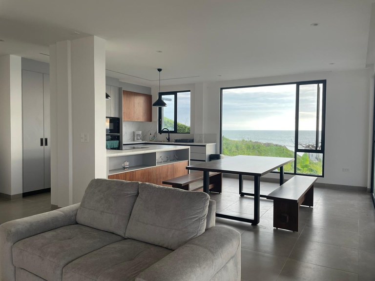 Costa Sol #T2-1A: Incredible Condo for Sale with garden and Ocean View in Gated Beachfront Community in Cojimíes, Manabí