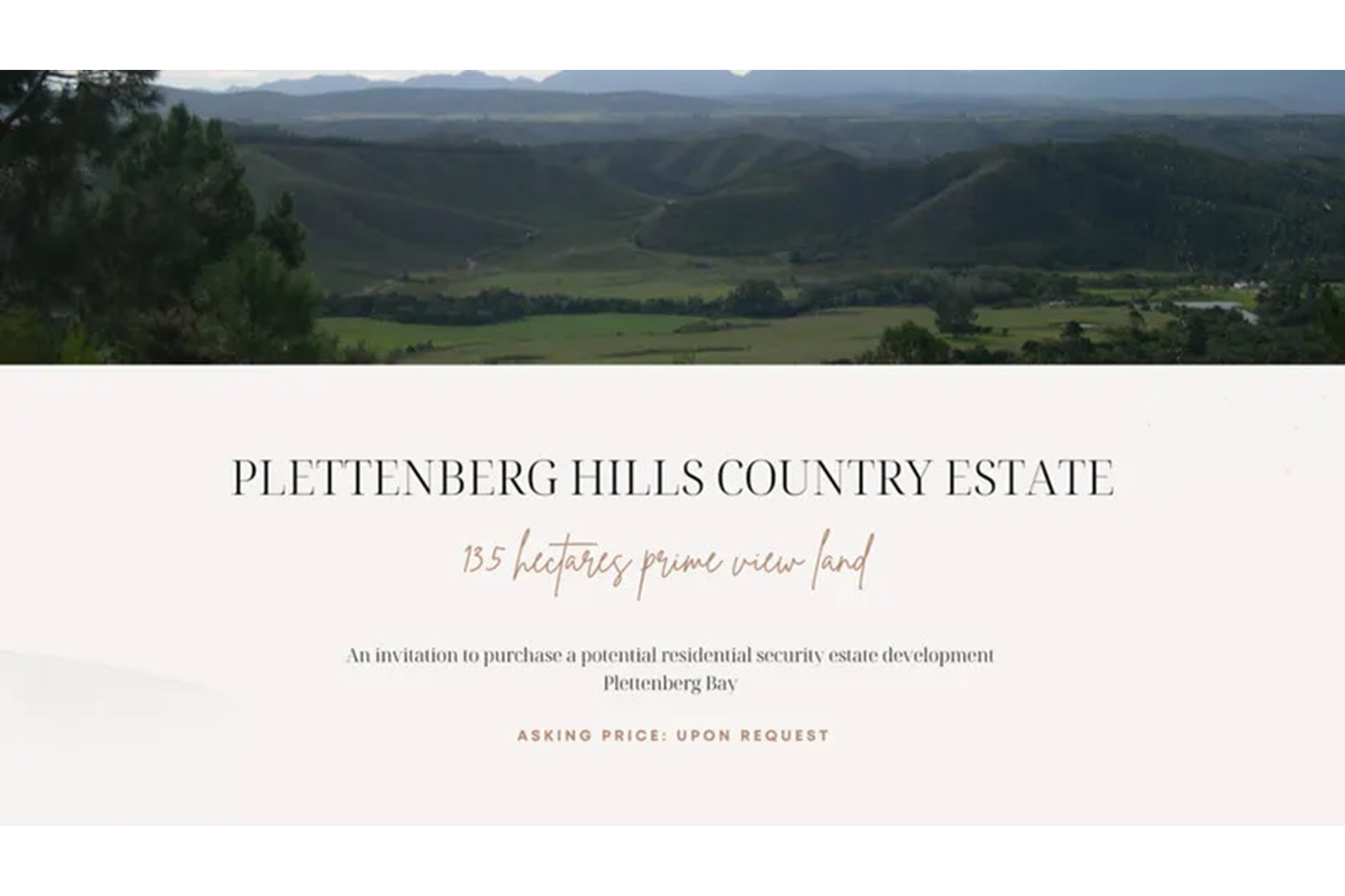 Plettenberg Bay Wittedrift, Western Cape